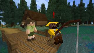 Screenshot from the Minecraft Bedrock DLC Be a Scout!