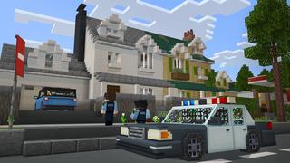 Screenshot from the Minecraft Bedrock DLC City Life – Roleplay