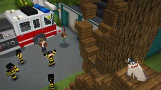 Screenshot from the Minecraft Bedrock DLC City Life – Roleplay