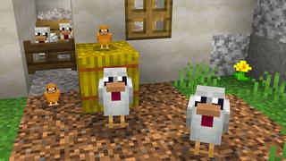 Screenshot from the Minecraft Bedrock DLC Cute Farm
