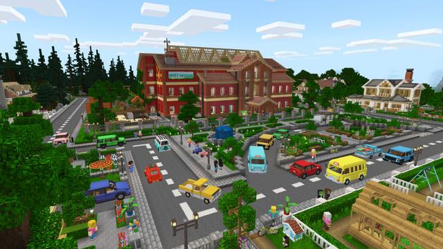 Screenshot from the Minecraft Bedrock DLC Daisy Daycare – Roleplay
