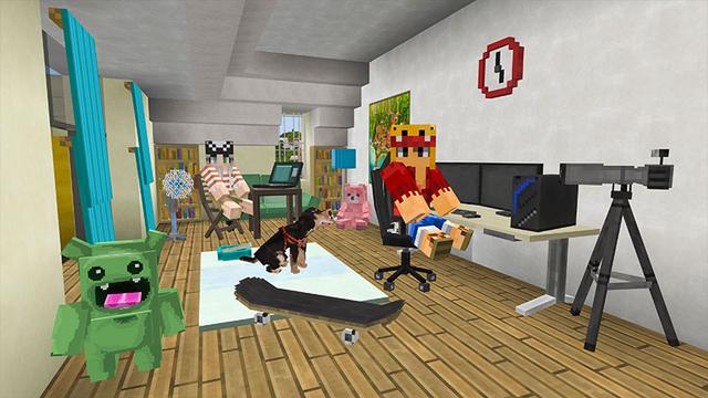 Screenshot from the Minecraft Bedrock DLC Dream Island – Madeira