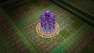 Screenshot from the Minecraft Bedrock DLC Golem Expansion