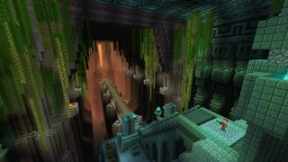 Screenshot from the Minecraft Bedrock DLC Golem Expansion