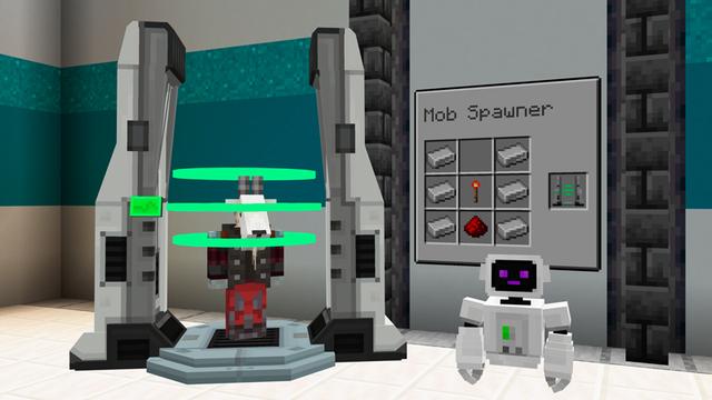 Screenshot from the Minecraft Bedrock DLC MIX the MOBS!