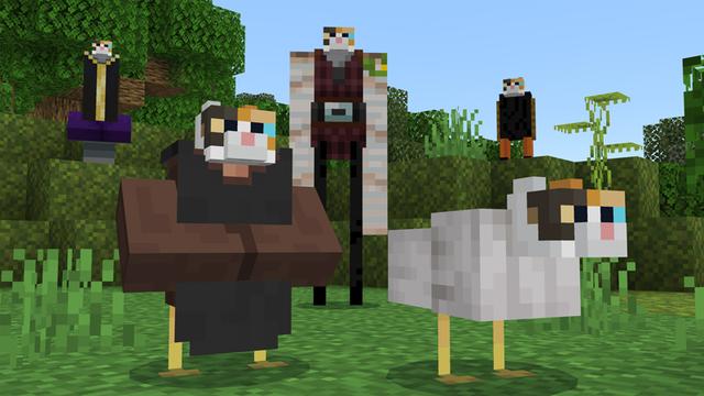 Screenshot from the Minecraft Bedrock DLC MIX the MOBS!