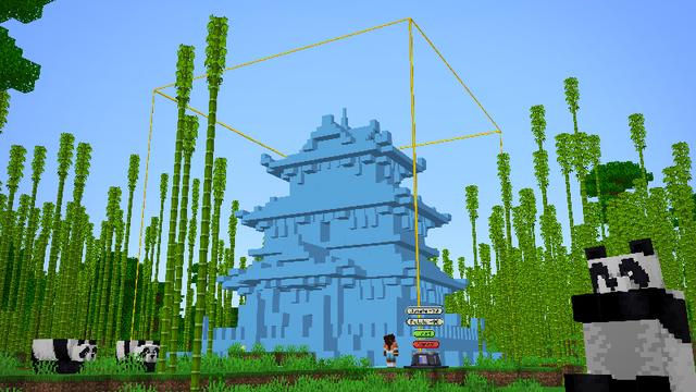 Screenshot from the Minecraft Bedrock DLC Portable Base