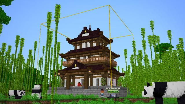 Screenshot from the Minecraft Bedrock DLC Portable Base