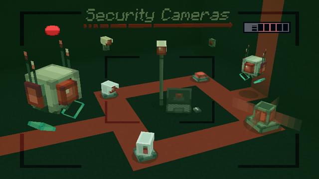 Screenshot from the Minecraft Bedrock DLC SECURITY++
