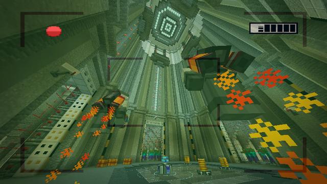 Screenshot from the Minecraft Bedrock DLC SECURITY++