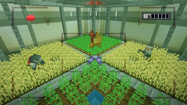 Screenshot from the Minecraft Bedrock DLC SECURITY++