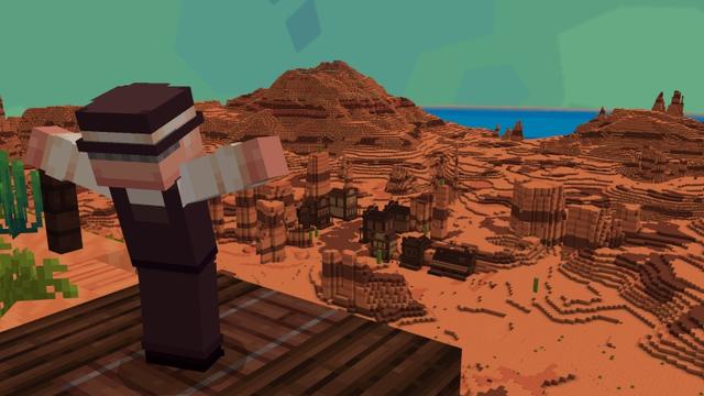 Screenshot from the Minecraft Bedrock DLC TNT