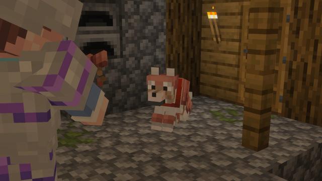Screenshot from the Minecraft Bedrock DLC Zephyr Sounds