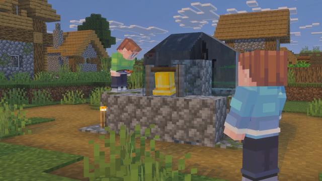 Screenshot from the Minecraft Bedrock DLC Zephyr Sounds